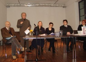 Od leve: Marjan Pungartnik, Rade Bakračević, Andreja Vidak, Rahela Blažević, Georg Fuchs in Milka Knežević