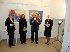 Od leve: dr. Dafne Perhat, Brankica Perhat, Marjan Pungartnik, Milka Knežević 