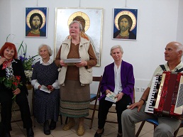Od leve: Antonija Senica, Štefka Lang, Katica Dajčar, Magda Šulek in Marjan Citar