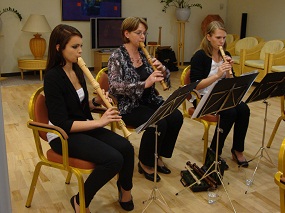 Trio Flavto dolce (Renate Holweg, Lisa Kremser, Bernardette Planner